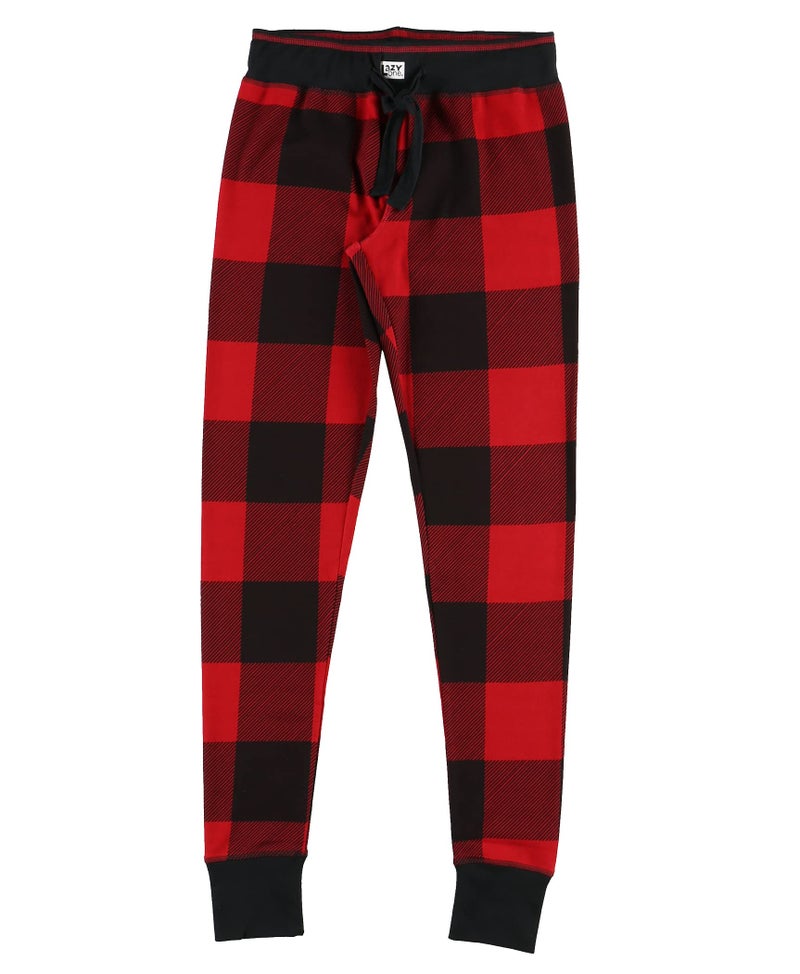 Lazy One Red Plaid LazyOne Women's Leggings and Tees, Pajama Separates, Cozy Loungewear for Women (SMALL) - Image 3